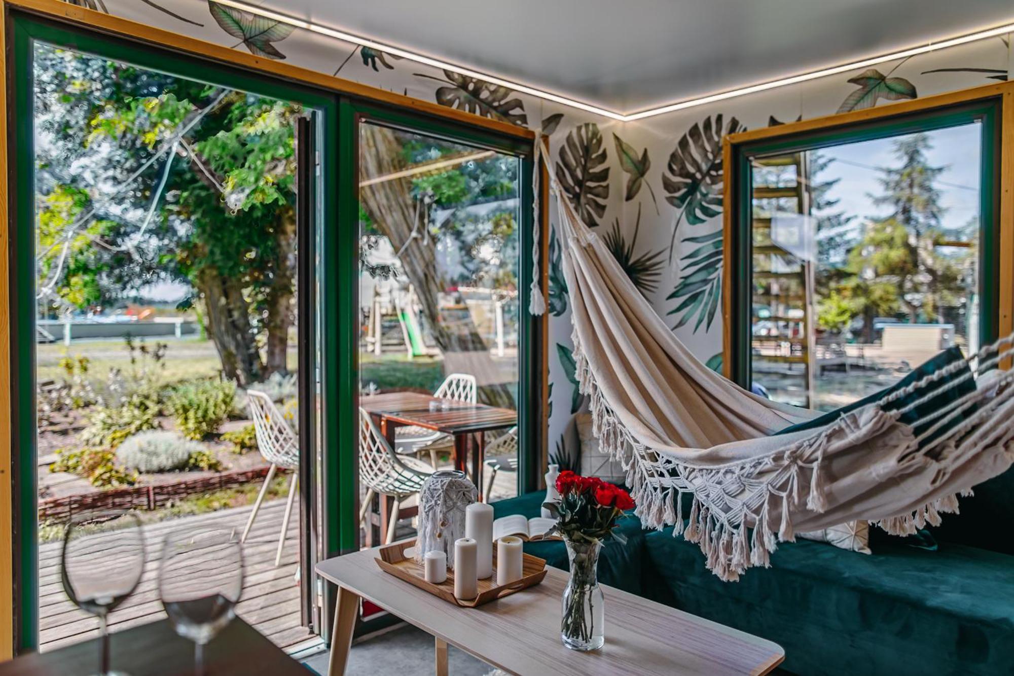 Herbals - Tree&Lake Houses With Bath, Sauna, Bikes, Motorboat เมียลโน ห้อง รูปภาพ