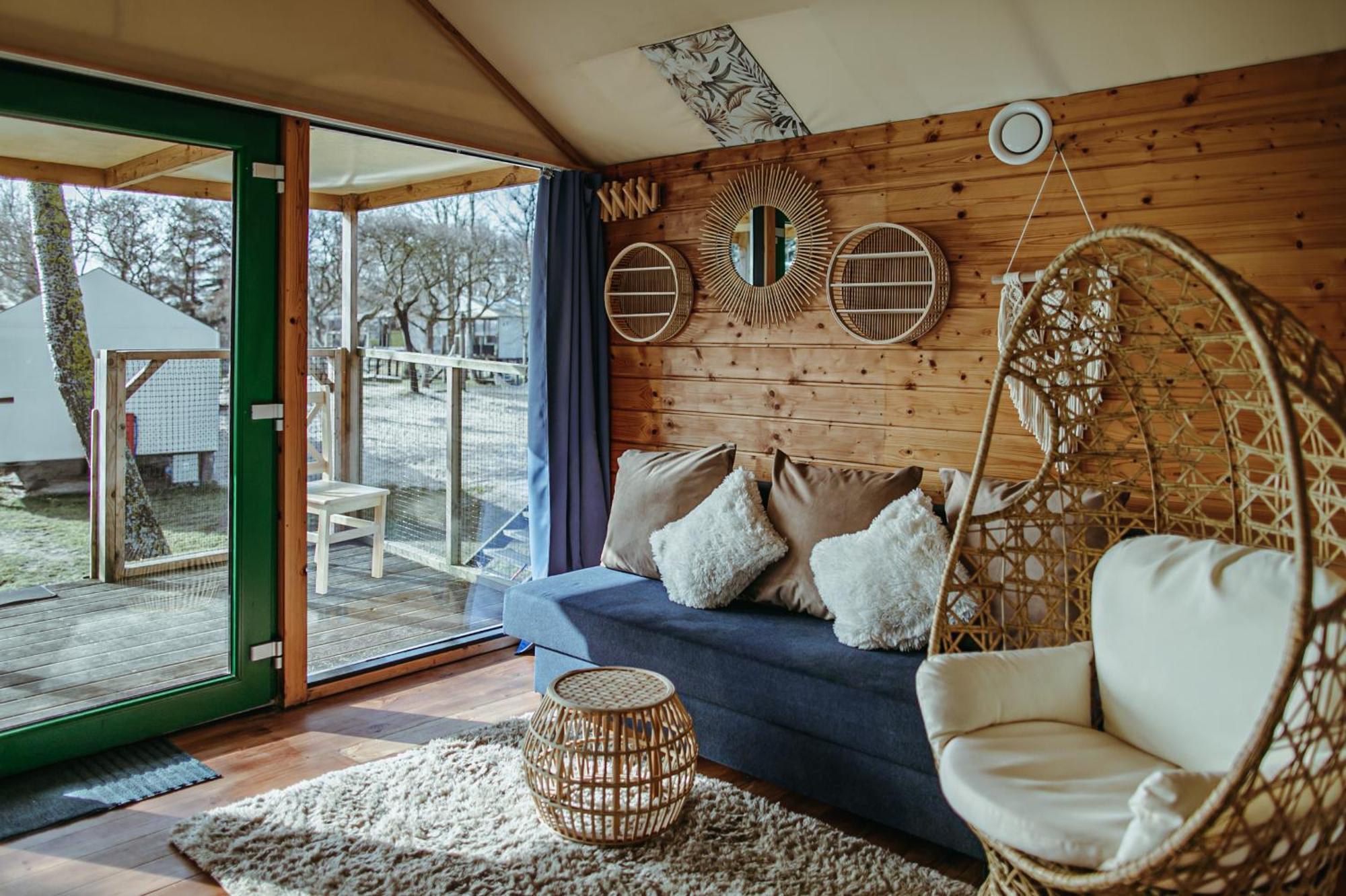 Herbals - Tree&Lake Houses With Bath, Sauna, Bikes, Motorboat เมียลโน ห้อง รูปภาพ
